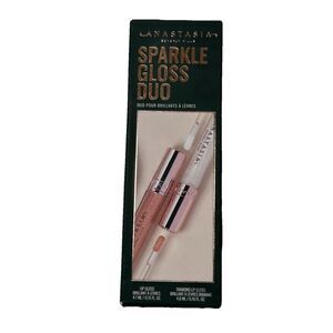 Anastasia Beverly Hills Sparkle Gloss Duo Amber Sparkle/Honey Diamond New in Box